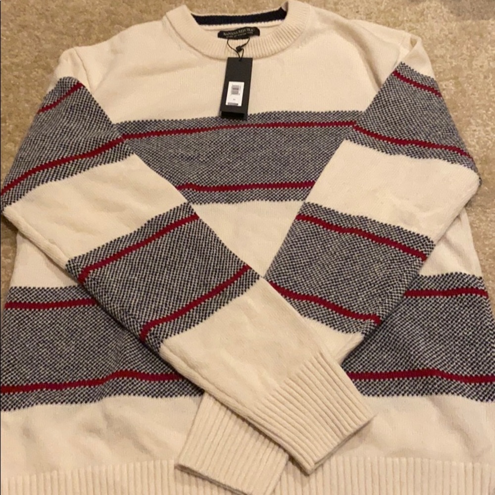 NWT Banana Republic men’s wool sweater